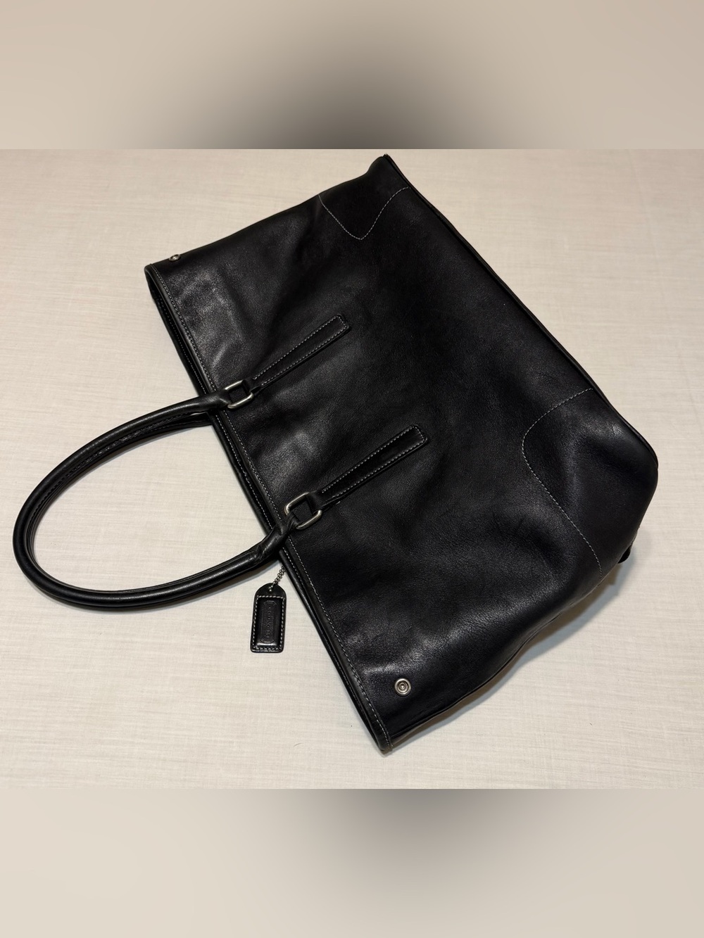 Coach Vintage Hampton’s J4D-77 Leather  Tote